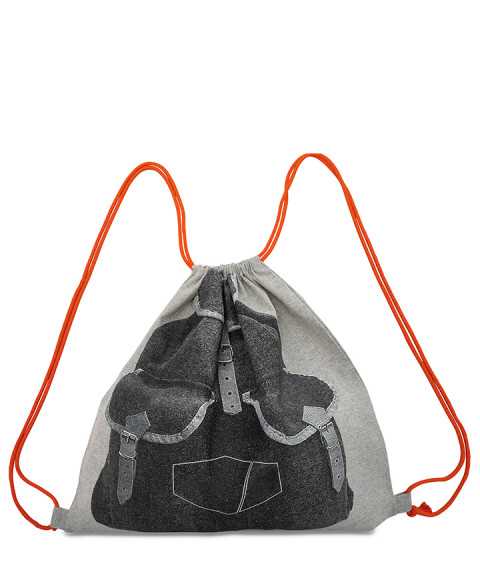 Regenerated Cotton Backpack 165gr/mtq with 2 Laces