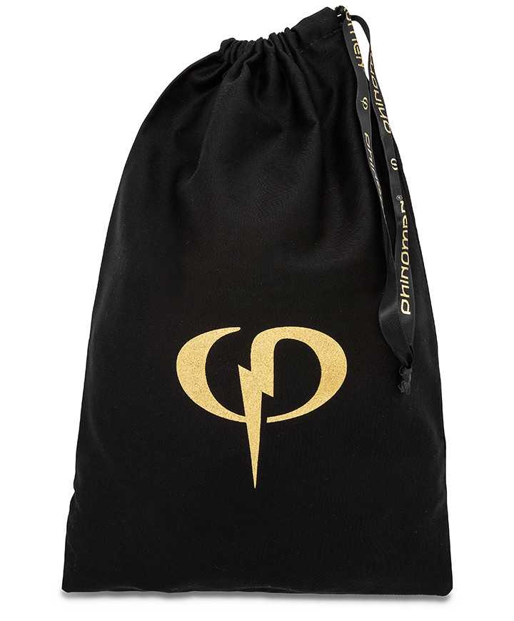 Black Bag for Drill Boots 100% Cotton gr200/mtq, 1 Waxed Cotton Lanyard