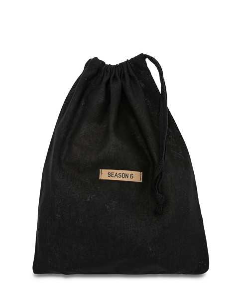 REPS Bag for Shoes and Ankle Boots Black 100% Cotton 160gr / mtq, 1 Heavy Cotton Tape 10mm