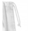 White Fleece Bag for Women's Shoes 165 gr / mtq 1 lace