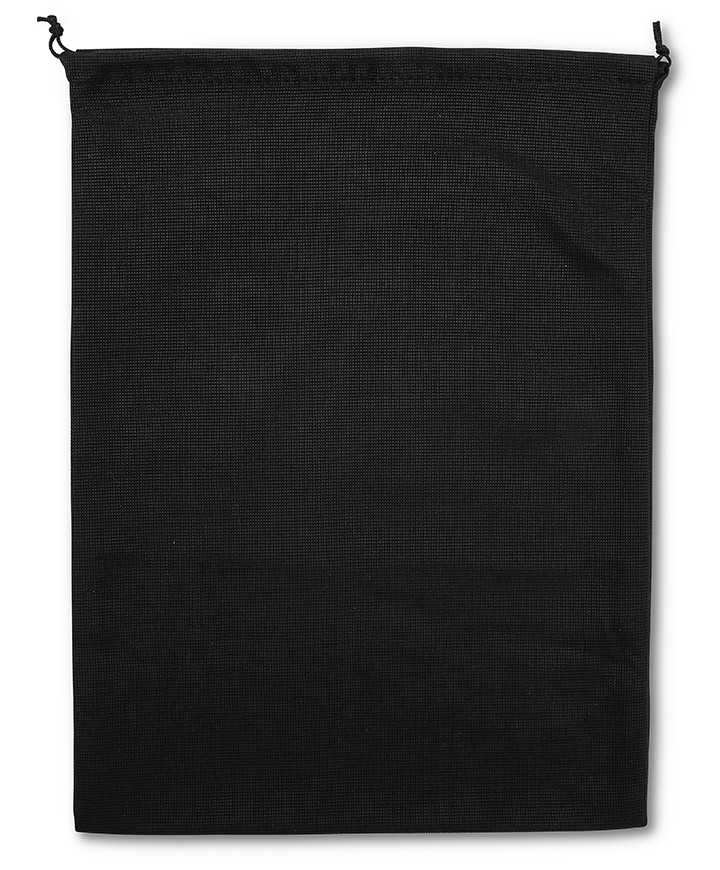 Black Bag for Belts, Unisex Shoes and Leather Goods made of Soft Polyester 120gr/mtq